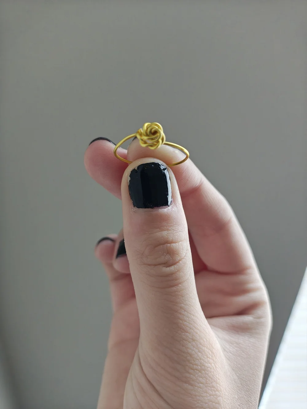 Gold Rose Ring - Women's Fashion Jewelry